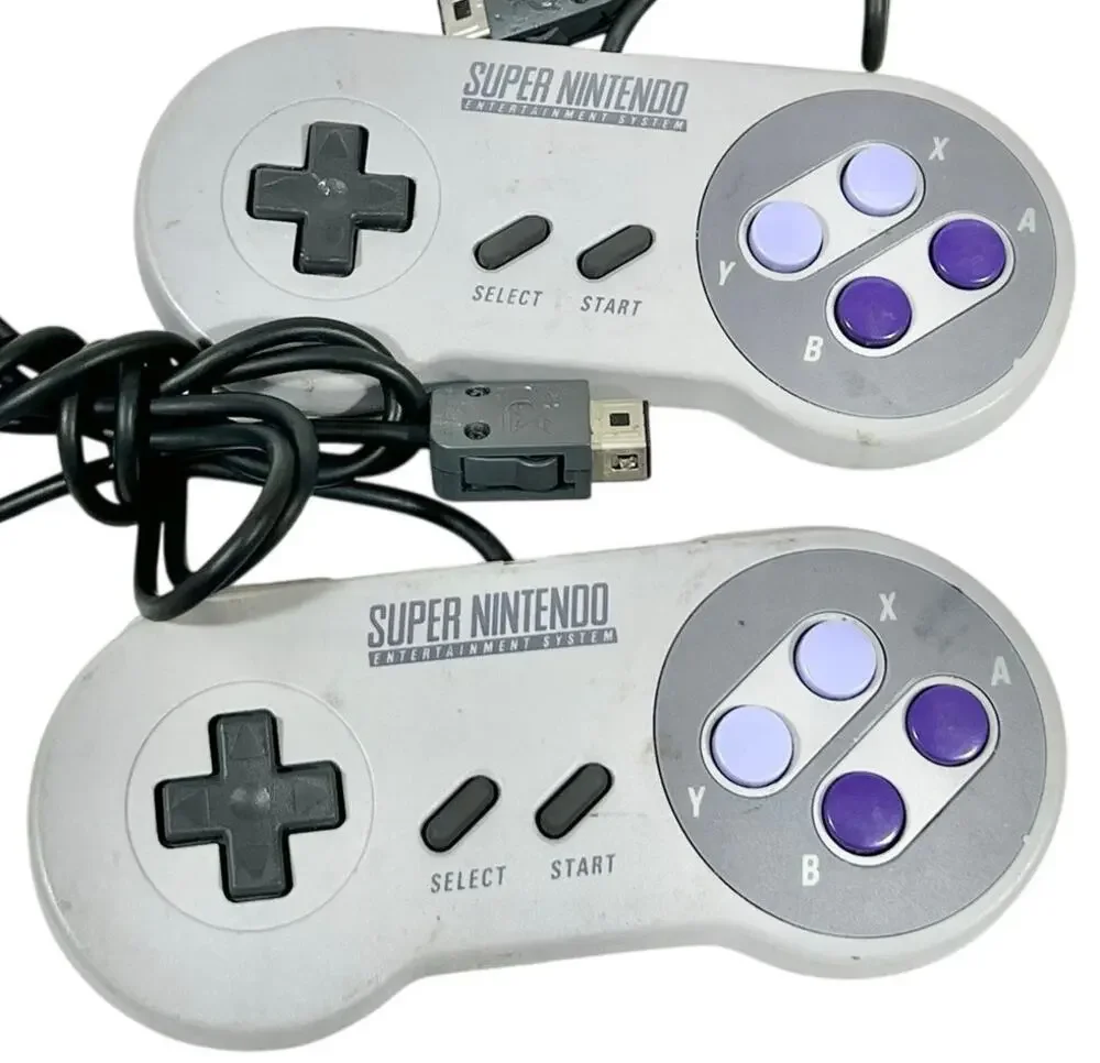 Nintendo SNES Classic Edition Controller Lot 2 OEM Super Mini CLV-202